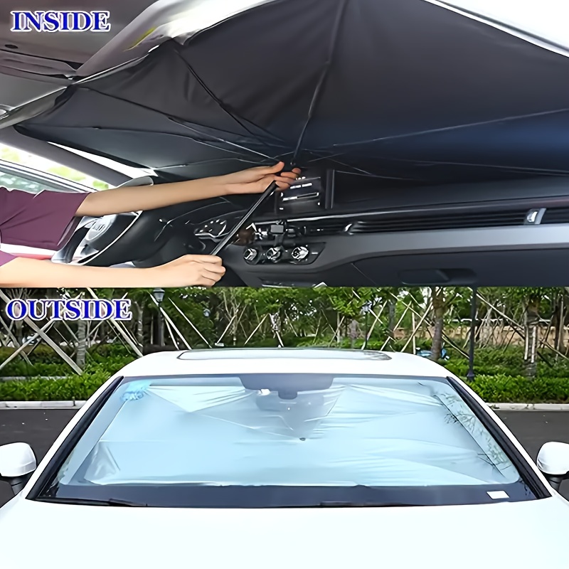 Foldable Car Windshield Sunshade: UV-Reflective & Heat-Insulation Cover for SUVs & Off-Roads
