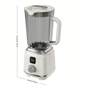 1pc Portable Household Juicer, 600Ml Capacity, Rotary Control, Fastu002FSlow Dual Speed Adjustment, Long Battery Life, Easy to Clean, Kitchen Appliance, Home Juicer, Compact Design, Efficient Juicer, Highquality Juicer, Dual Speed Juicer, Fitness Lovers