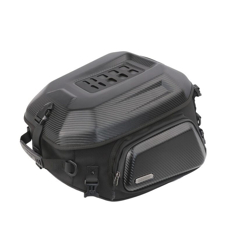 Rhinowalk 23L-35L Expandable Tail Bag: Hard Shell Waterproof Motorcycle Trunk & Backpack
