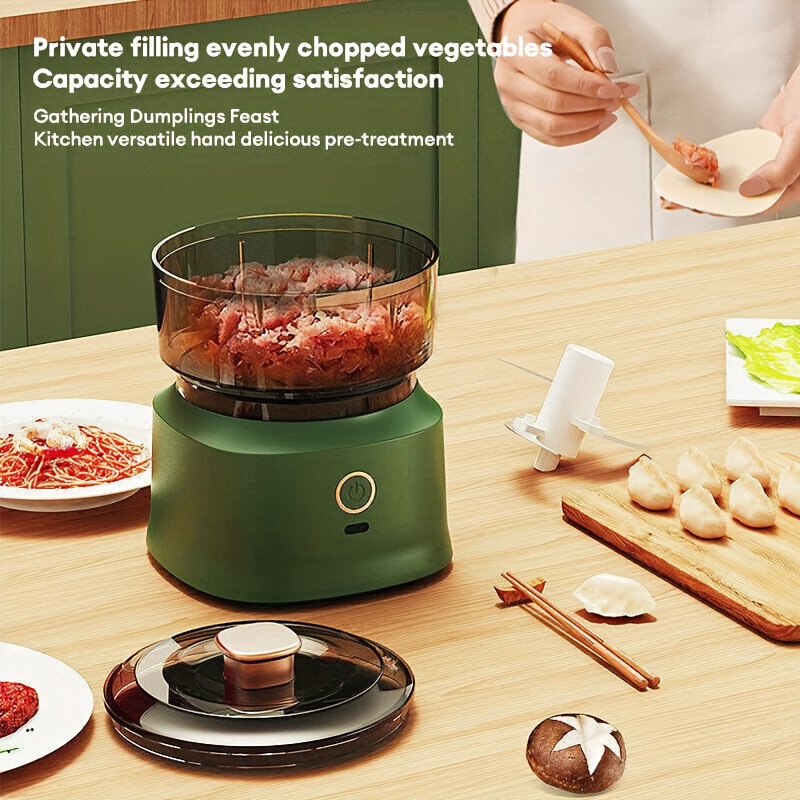 Multi Functional Meat Grinder 350ml  Food Chopper, Baby Food Processor, Meat Vegetable Chili Garlic Wireless Electric Mixer, Rechargeable And Easy to Clean