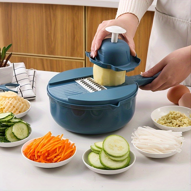 12-in-1 Pro Vegetable Chopper: Multi-Slicer & Dicer Kitchen Tool