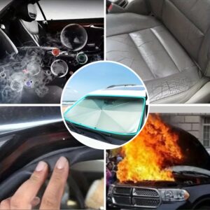 Foldable Car Windshield Sunshade: UV-Reflective & Heat-Insulation Cover for SUVs & Off-Roads