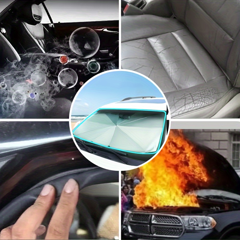 Foldable Car Windshield Sunshade: UV-Reflective & Heat-Insulation Cover for SUVs & Off-Roads