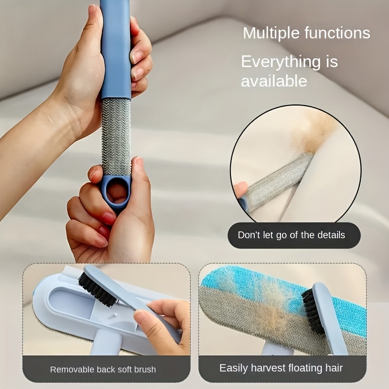 1-Piece Multi-Functional Pet Hair Remover, Lint Roller with Long Handle and Durable Nylon Material – Ideal for Cat & Dog Fur on Beds and Sofas (Box Packaging)