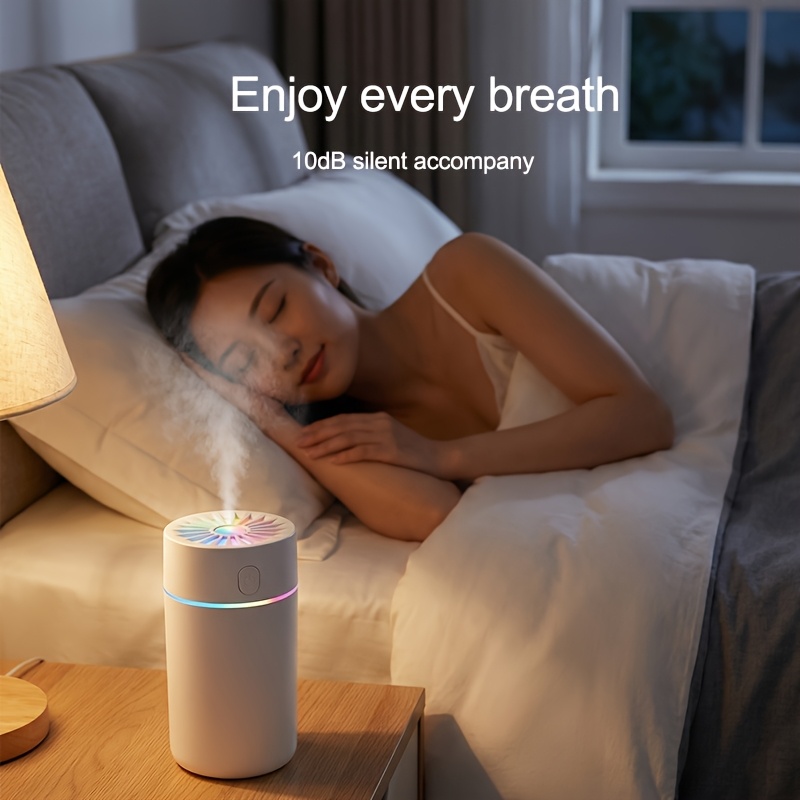 2-in-1 Car Aroma Diffuser & Humidifier: 7-Color LED Sonic Mist for Car, Office & Home