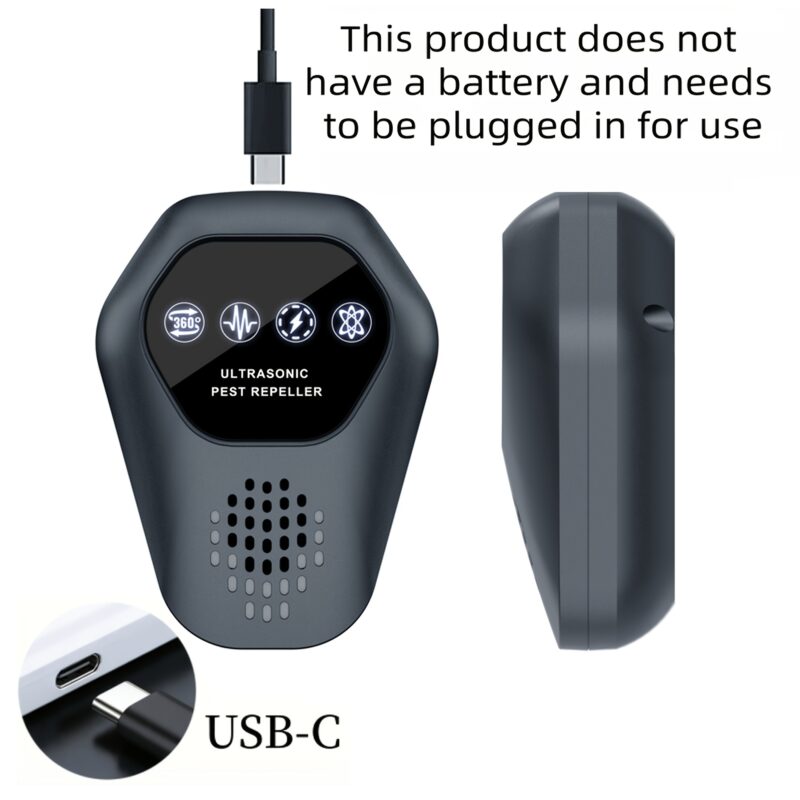 Ultrasound Pest Repeller: 360° Non-Toxic Sonic Plug-in for Mice, Ants & Roaches
