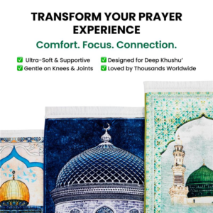 Crystal Dome  Padded Prayer Mat