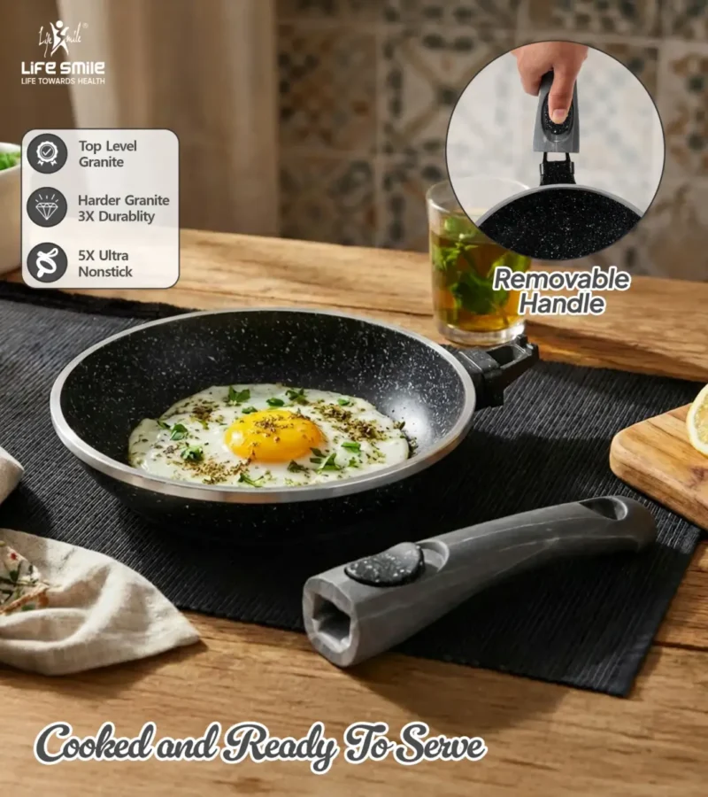 31 Pcs Non Stick Granite Kitchen Cooking Set with Tools