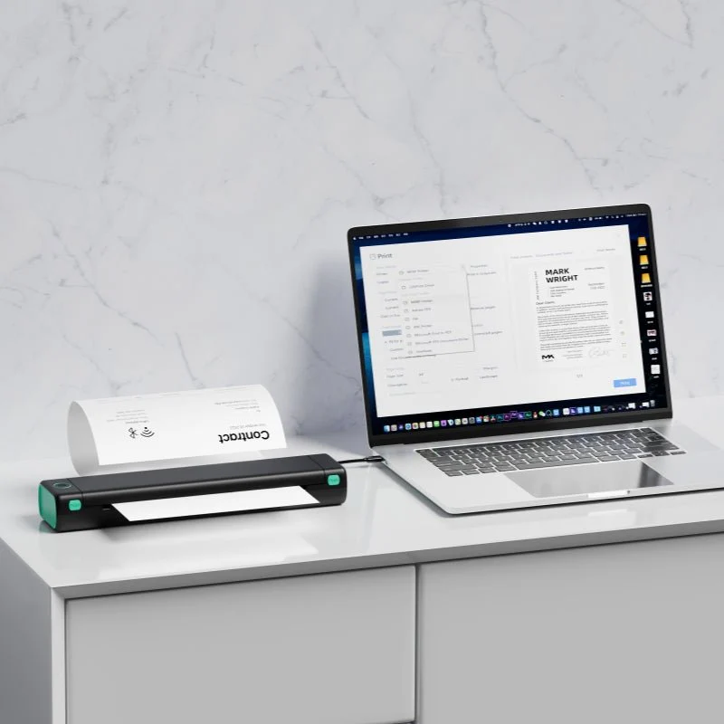 Phomemo Direct Thermal M08F Letter & A4 Portable Printer