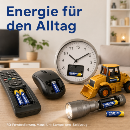 VARTA Industrial Pro AA & AAA Alkaline-Batterien – Vorratspack