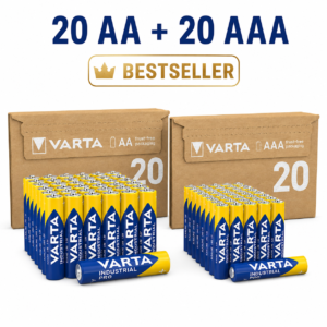 VARTA Industrial Pro AA & AAA Alkaline-Batterien – Vorratspack
